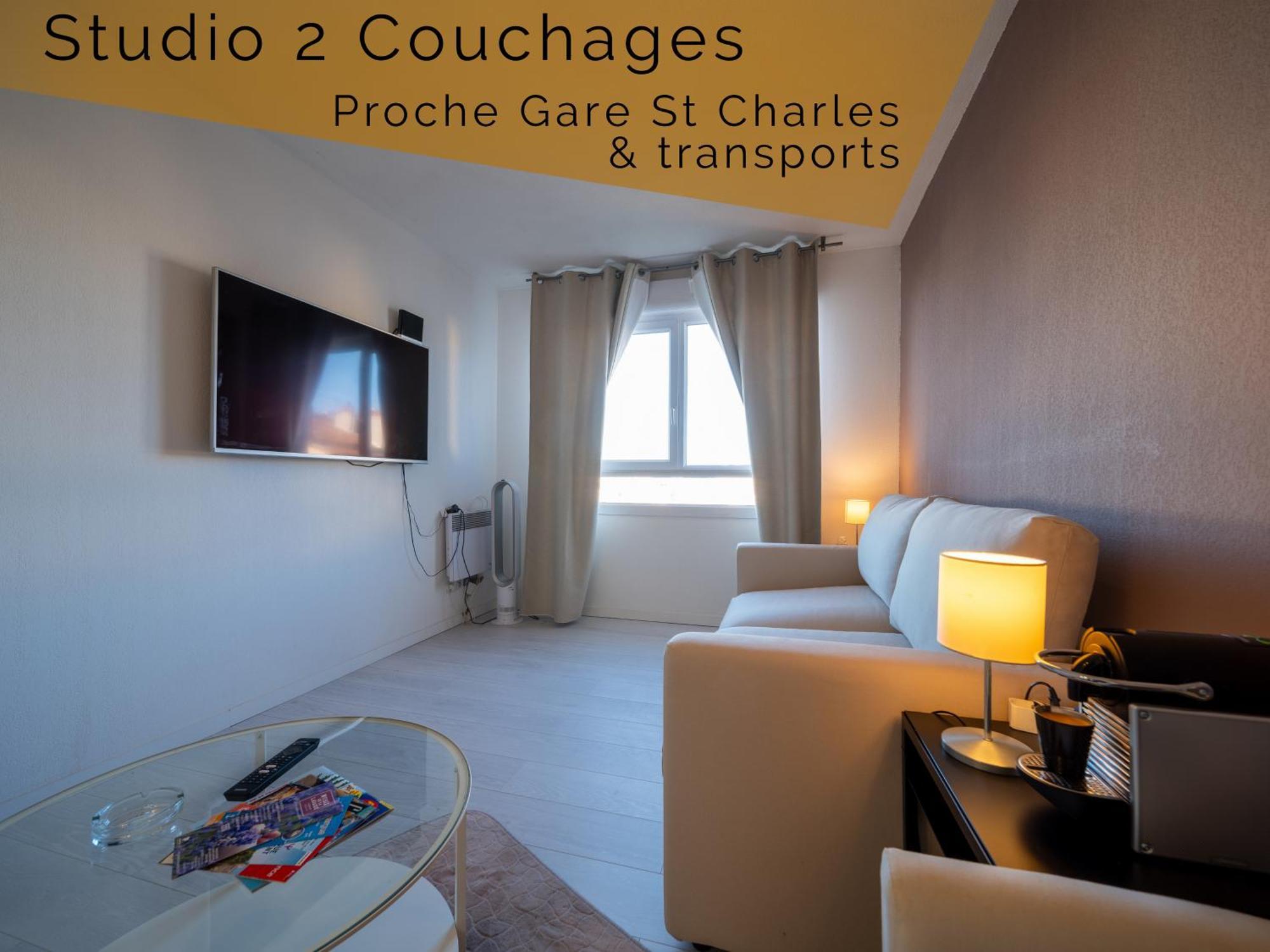 Appartement Tout Equipe A 6 Minutes De La Gare St Charles Marseilles Buitenkant foto