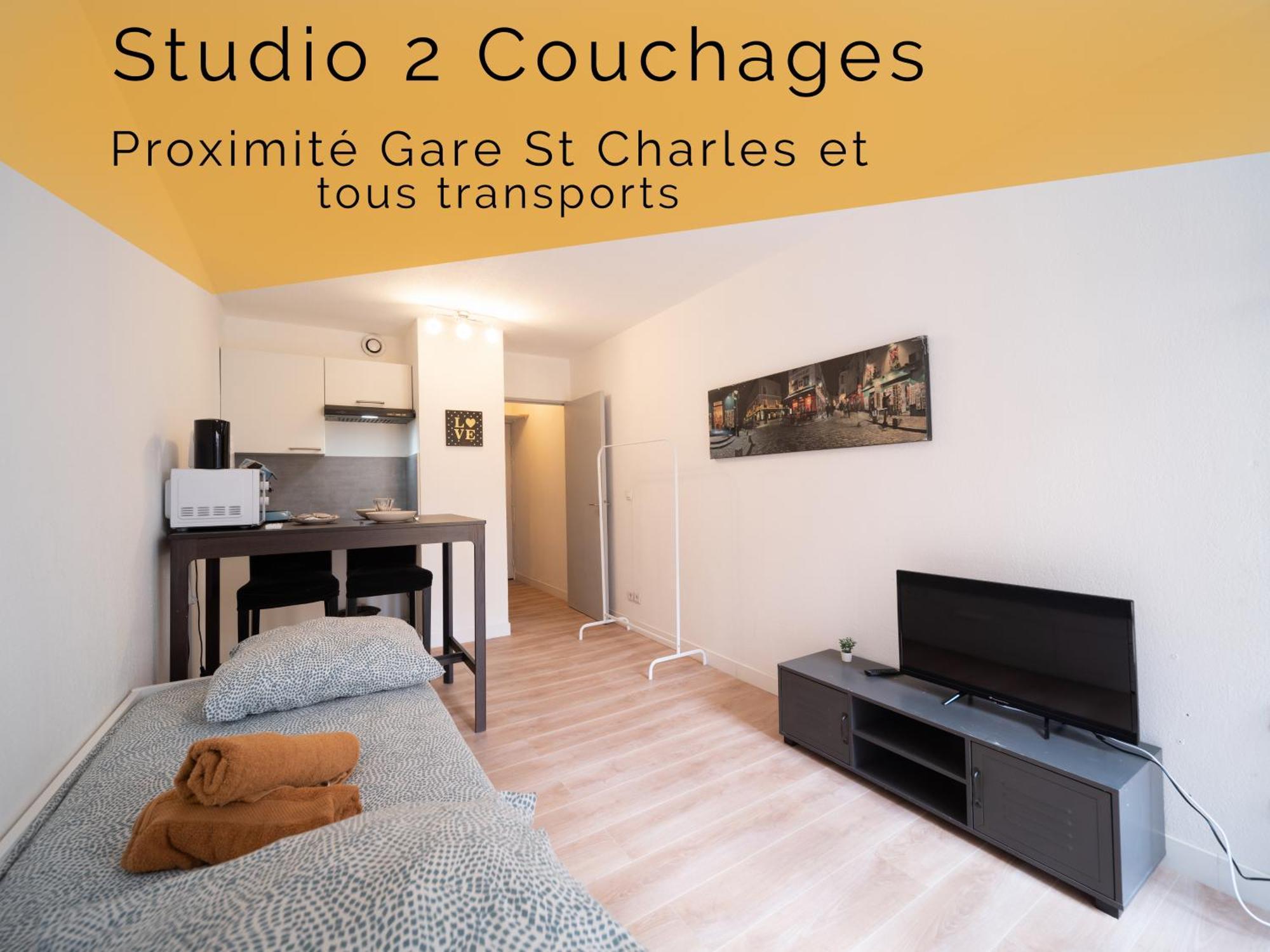 Appartement Tout Equipe A 6 Minutes De La Gare St Charles Marseilles Buitenkant foto