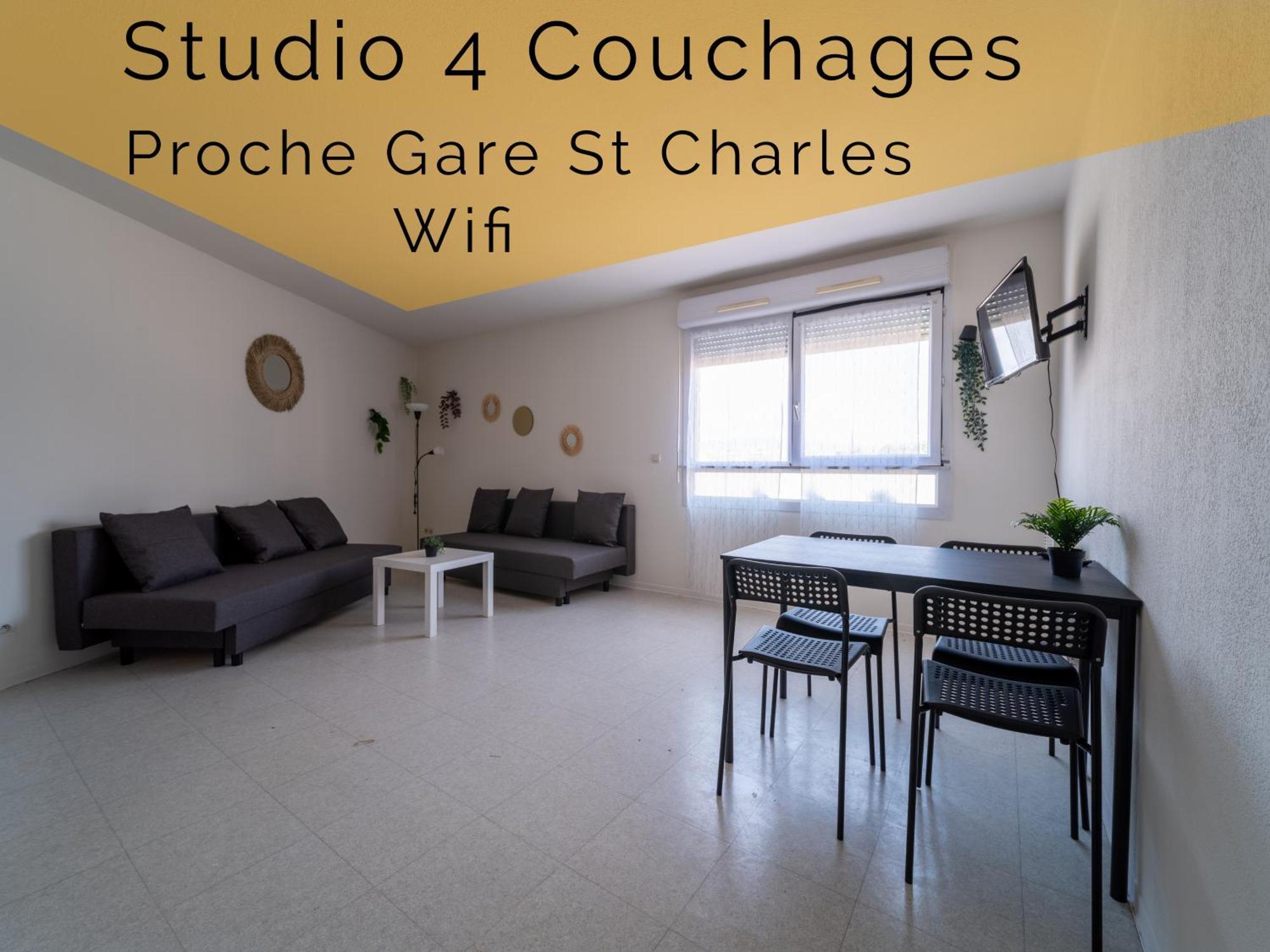 Appartement Tout Equipe A 6 Minutes De La Gare St Charles Marseilles Buitenkant foto