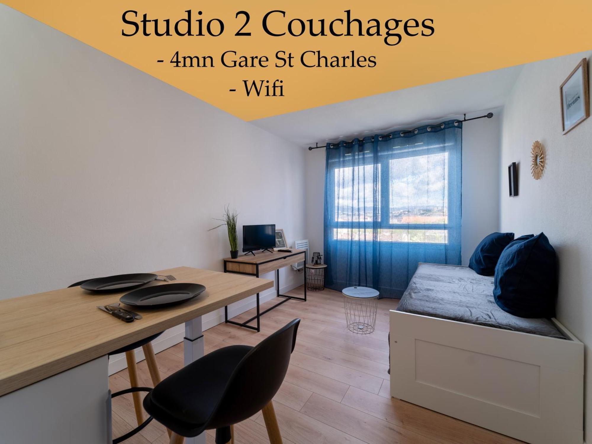 Appartement Tout Equipe A 6 Minutes De La Gare St Charles Marseilles Buitenkant foto