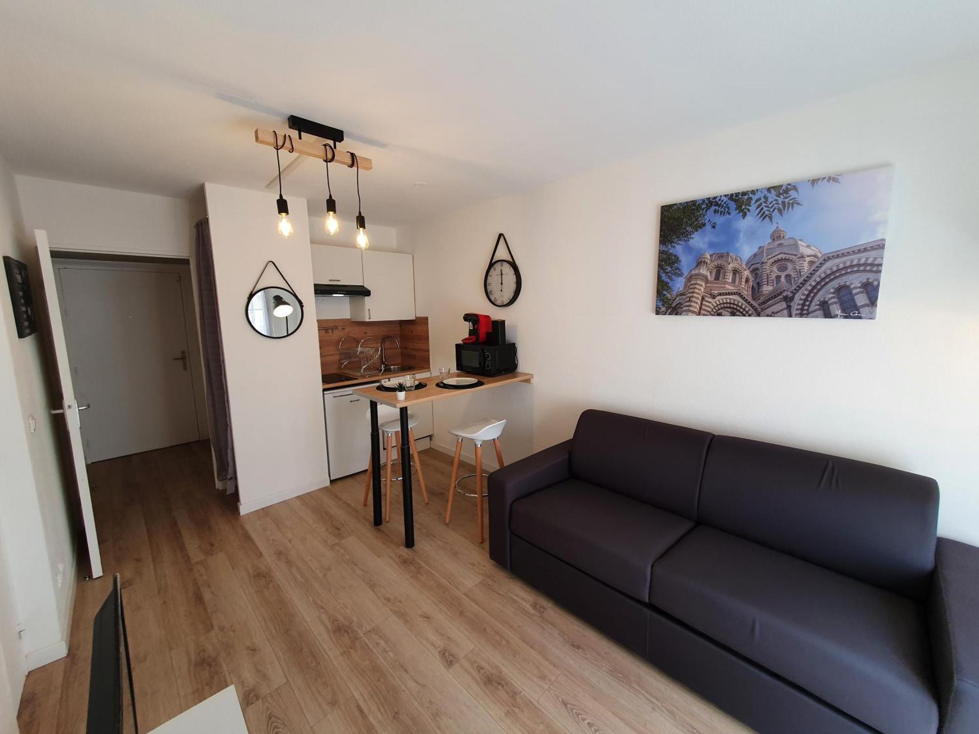 Appartement Tout Equipe A 6 Minutes De La Gare St Charles Marseilles Buitenkant foto